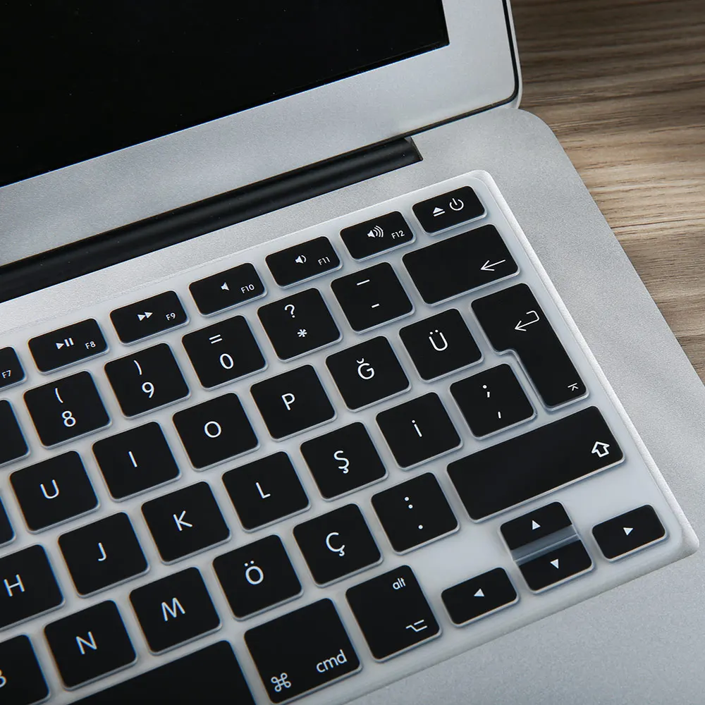 Чехол для клавиатуры евро Enter турецкий красочный силиконовый чехол Macbook Air 13 Pro 15 17