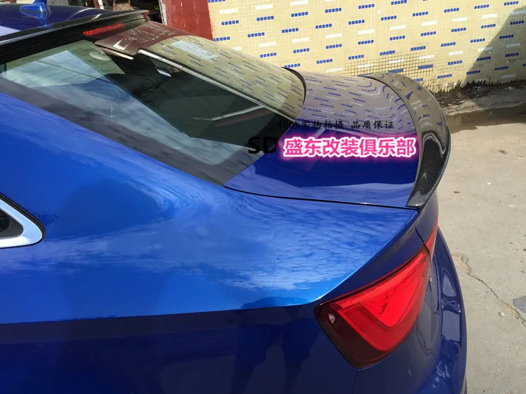 Задний спойлер из углеродного волокна для audi 2015 A3 S3|rear wing|spoiler rearrear spoiler |