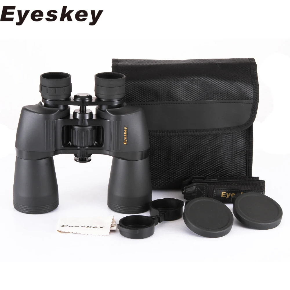 Профессиональный бинокль мощный Монокуляр Bak4 Prism Optics с ремешком на шею для охоты