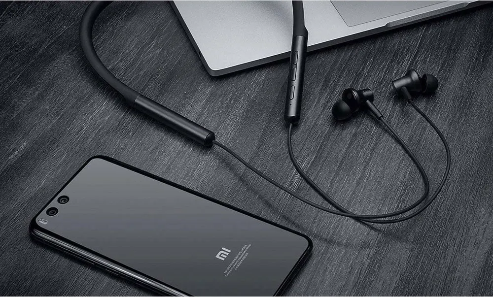 Xiaomi Bluetooth Шейным Наушники беспроводной Apt-x Гибридный Dual Cell с микрофоном для iOS и Android системы