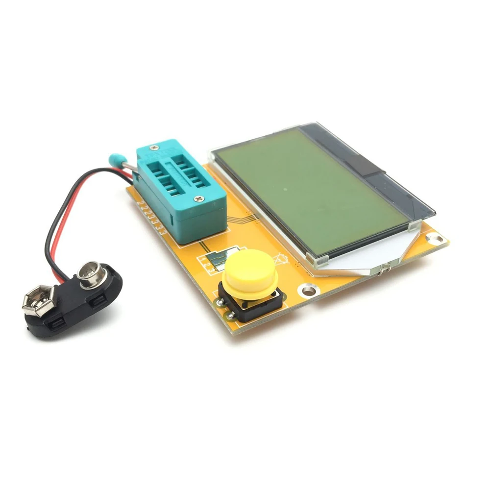 Тестер транзисторов Mega328 измеритель емкости диодов и триодов MOS/PNP/NPN L/C/R|esr