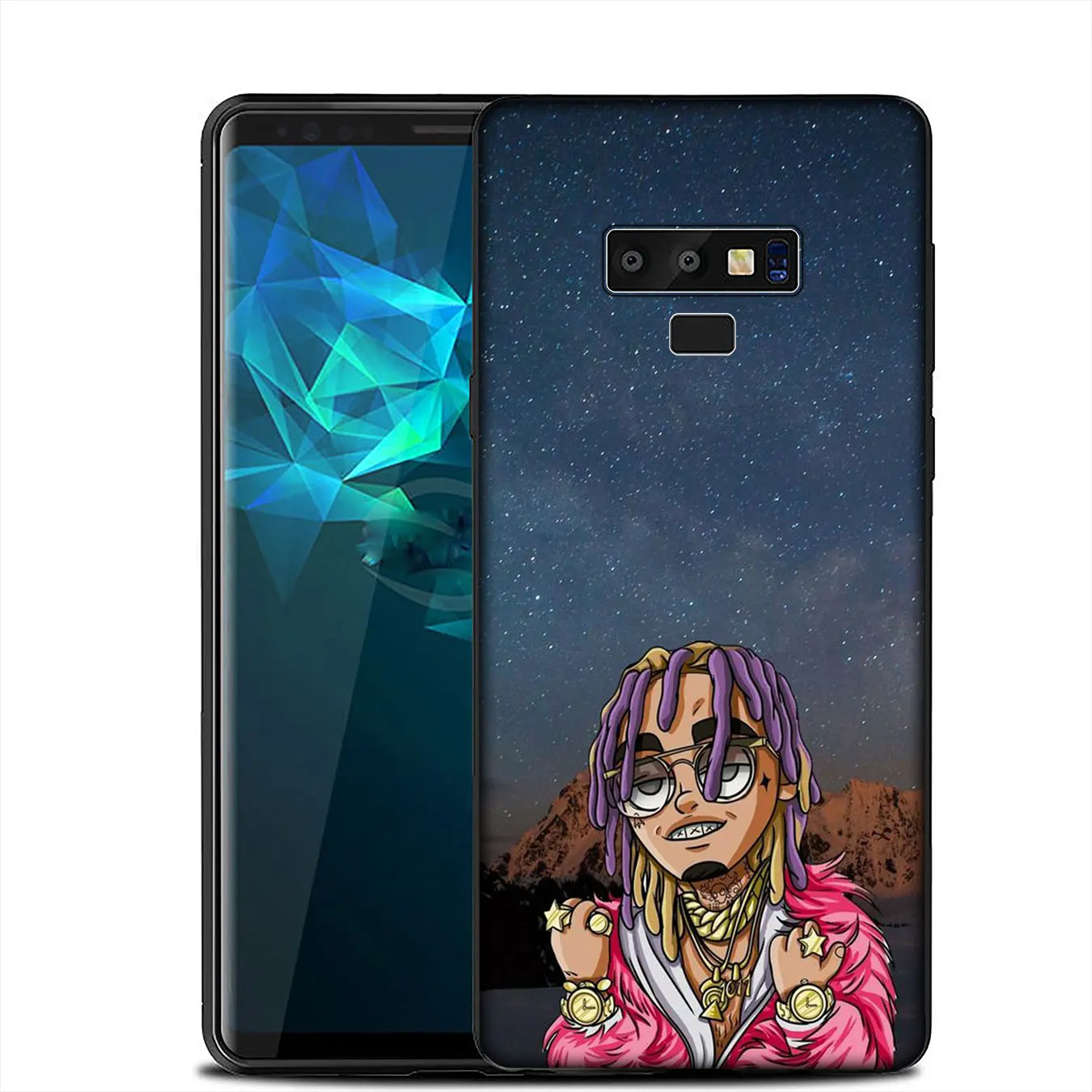 IYICAO Lil Pump Soft Silicone Cover Case for Samsung Galaxy A6 A9 A8 A7 2018 A3 A5 2016 2017 Note 9 8 10 Plus Lite |
