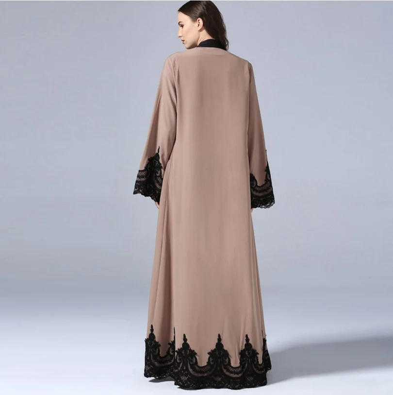 5XL плюс размеры мусульманских взрослых повседневное кружево вышивка одеяние