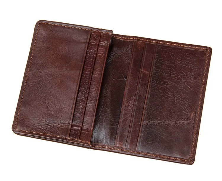 Держатель для кредитных карт из натуральной кожи высокое качество натуральная