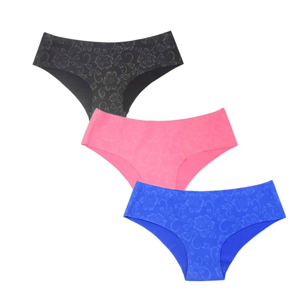 3 шт./лот лидер продаж бесшовное нижнее белье женские трусики трусы