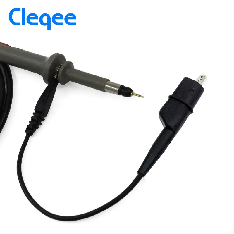 Cleqee 1 шт. зонд для мини осциллограф DSO201 ds201 DSO203 DS203 dso202 DSO Quad vc101 10x60 мГц MCX зонда серый