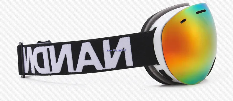 NANDN лыжные очки двойные слои UV400 Анти-туман большой Лыжная маска очки Лыжный Спорт Для мужчин Для женщин Горные лыжи сноуборд очки с Оригинальная коробка