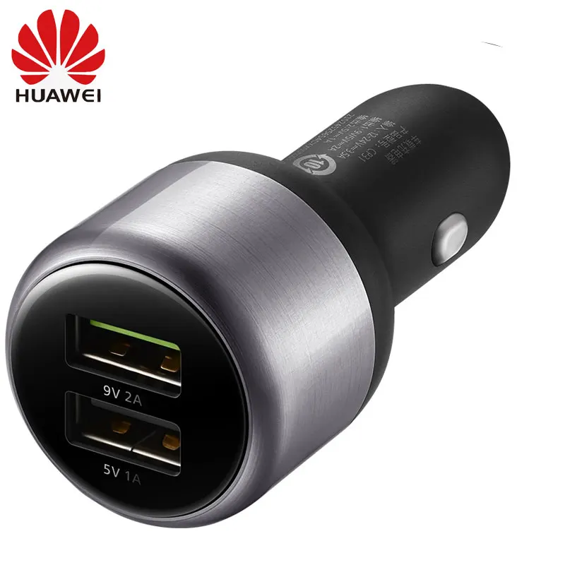 Оригинальное автомобильное зарядное устройство HUAWEI CP31 QuickCharge 9 В 2 А макс. 18 Вт два