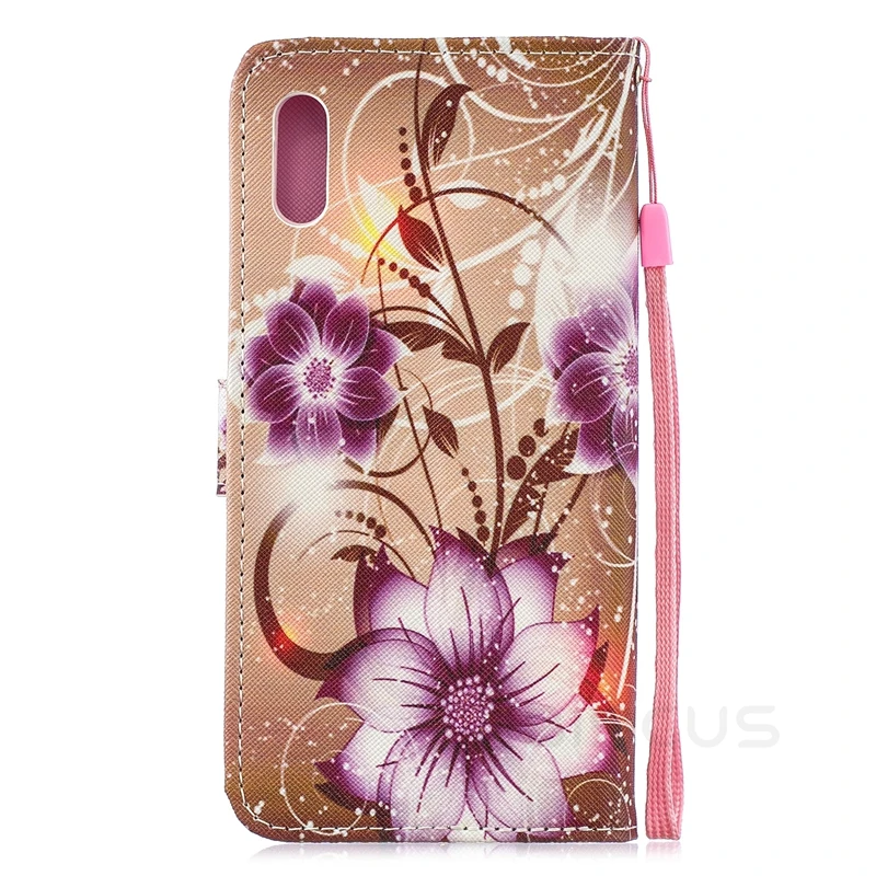 Чехол-книжка для Honor 8A JAT-LX1 Huawei Y6 Prime Y7 Pro 2019 MRD-LX1F DUB-LX1 кожаный | Мобильные телефоны и