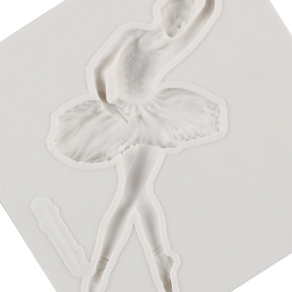 Новинка 2019 форма для торта в форме Танцующей Балерины силиконовое печенье своими