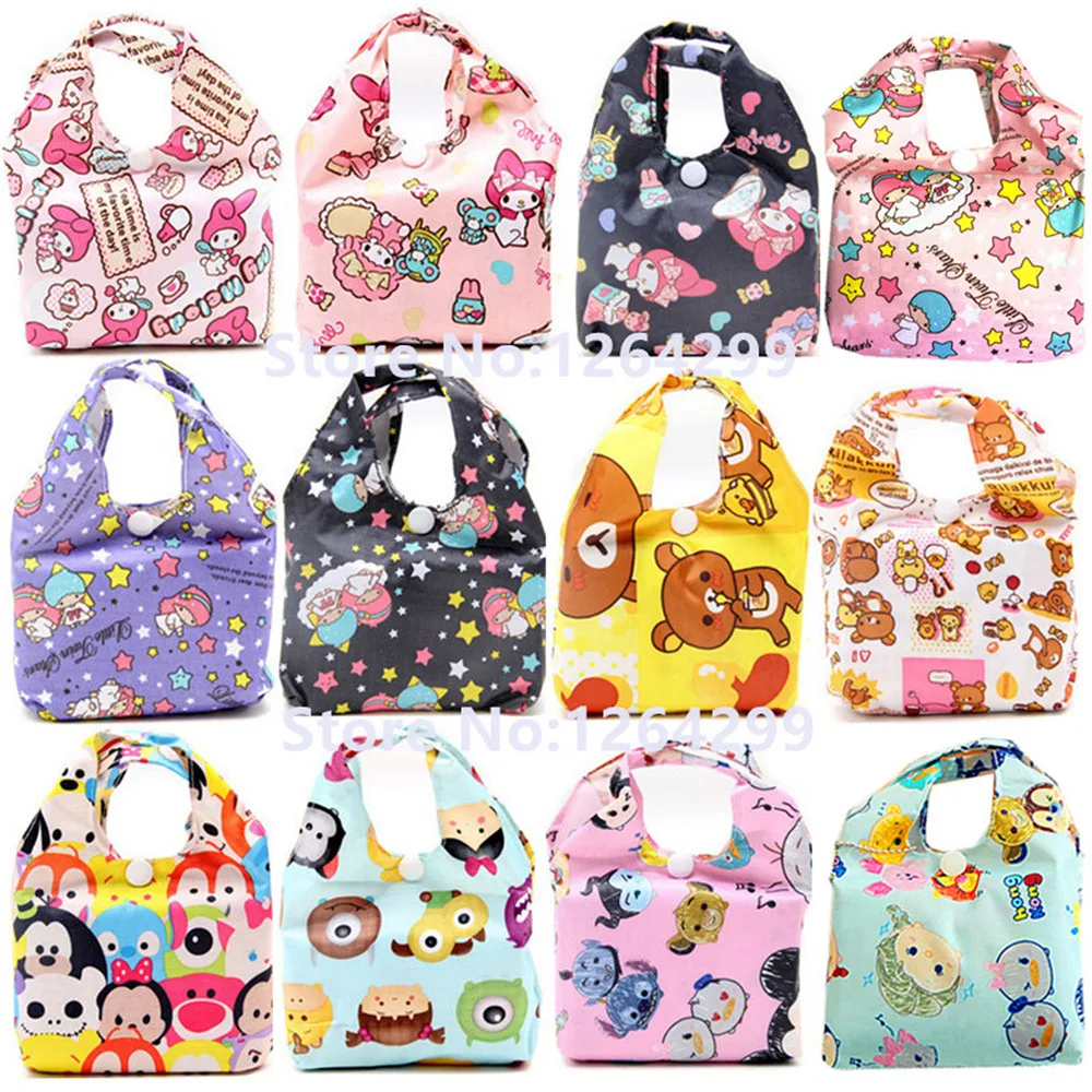 Новая мода My Melody Little Две звезды ЦУМ Rilakkuma женские девочки большие сладные сумки для покупок для детей