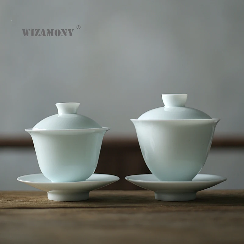 WIZAMONY китайский чайный набор кунг фу гайвань чайник чашки фарфоровая кружка