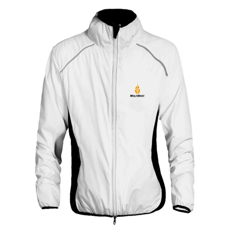 Велосипедная куртка WOLFBIKE ветрозащитная быстросохнущая Мужская спортивная