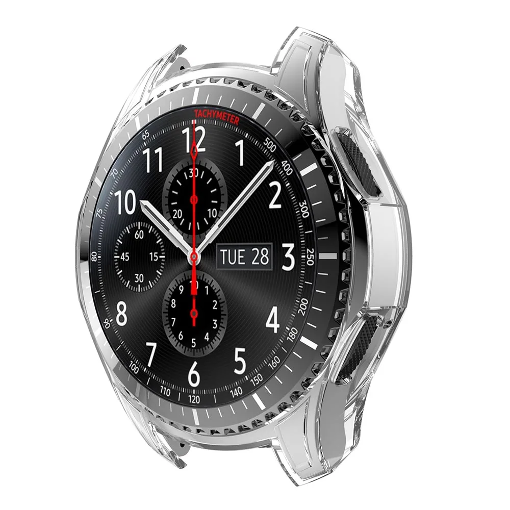 Защитный чехол для samsung Galaxy Watch SM-R810 42 мм 46 мм Смарт-часы покрытие аксессуаров ТПУ Защитная оболочка крышка рамка