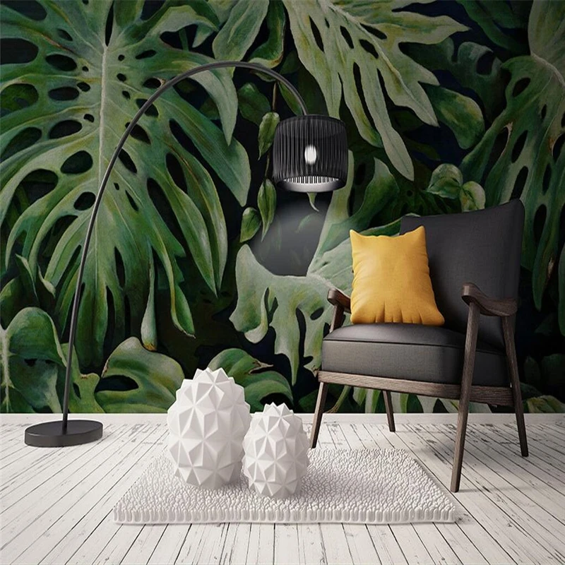 beibehang Asian subtropical plants wallpaper for walls 3d mural decor photo backdrop papel de parede wall paper painting | Обустройство