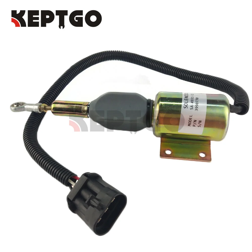 New SA-4931-12 Shutdown Shut Off Stop Solenoid 3990770 12V Fit for Cummins Diesel | Обустройство дома