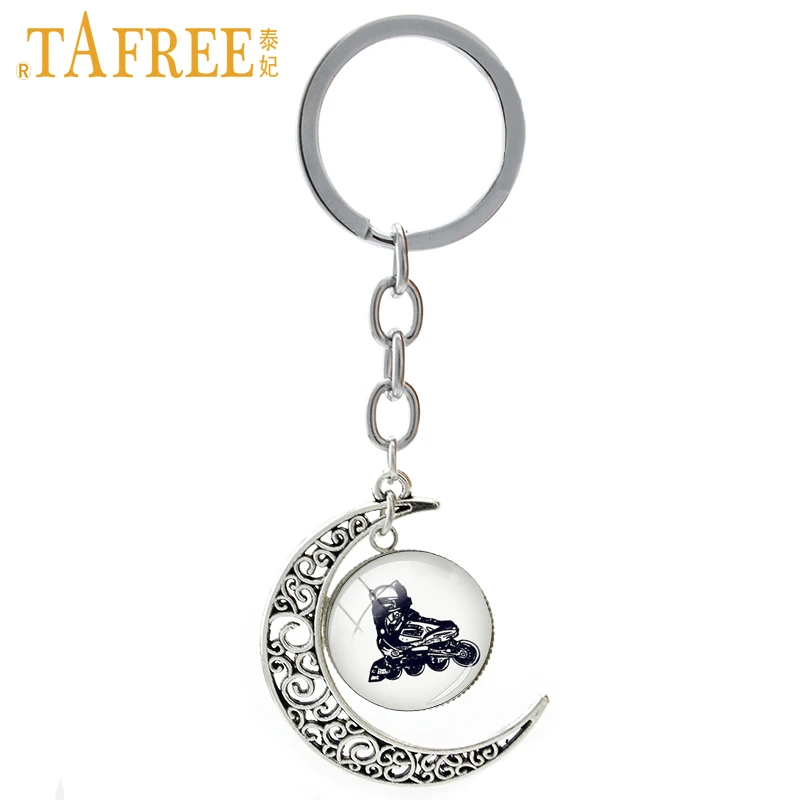 Брелок для ключей TAFREE T784 Крутое винтажное ювелирное изделие с подвеской в виде