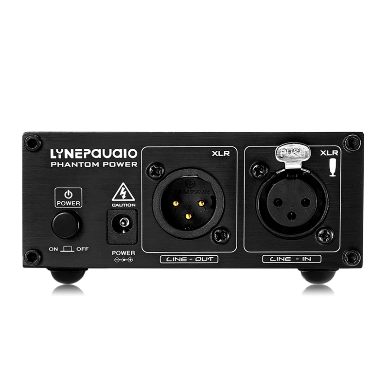HFES Lynepauaio Capacitance Microphone Phantom Power Supply +48V Xlr Input/Output Independent Sup | Электроника