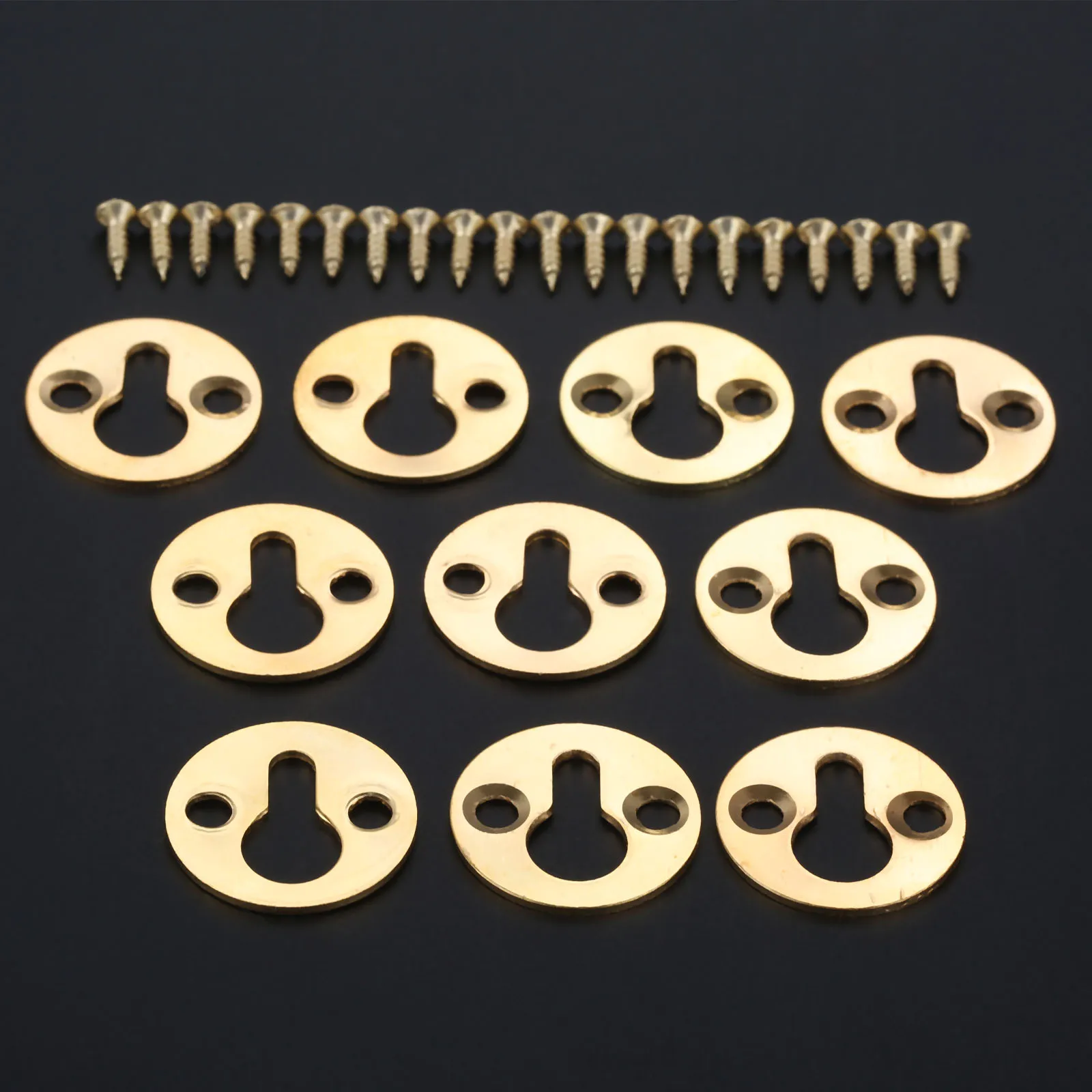 

Крючки для картин из цинкового сплава, золотые/серебряные, 25 мм, 10 шт.