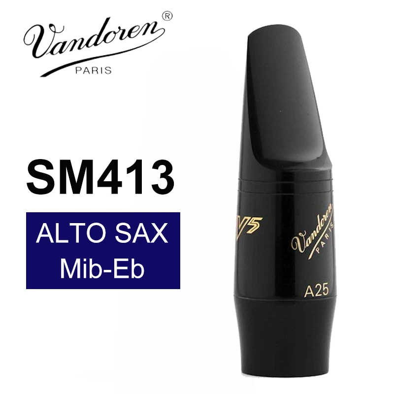 Vandoren SM413 A25 V5 Series высококачественный мундштук/мундштук Alto Sax Mib-Eb | Спорт и