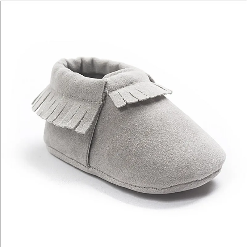 

Hot sale Baby Shoes Soft Sole Suede Leather Infant Toddler Cute Prewalker baby shoes