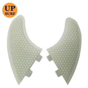 Двухслойные плавники для серфинга, двухслойные плавники черного цветабелого цвета, плавники для серфинга TF UP, плавники для серфинга из стекловолокна с Сотами