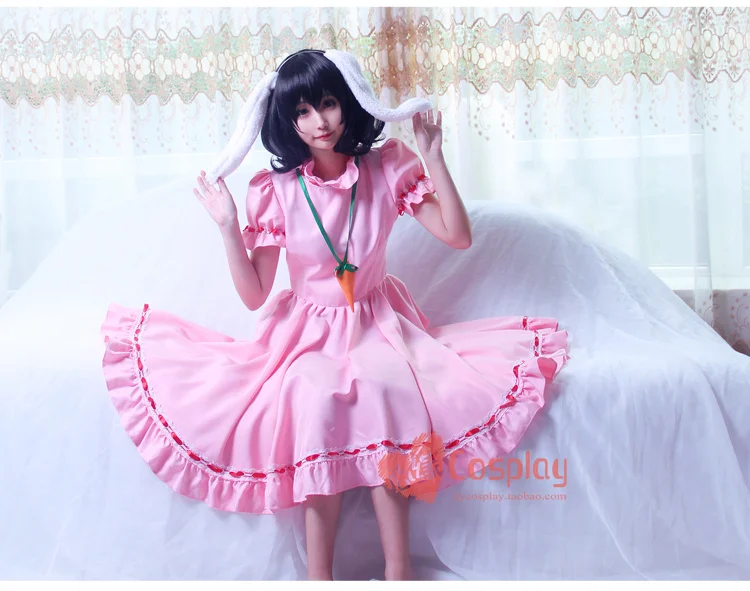 Harajuku с рисунком из аниме TouHou Project для костюмированной вечеринки инабы Tei