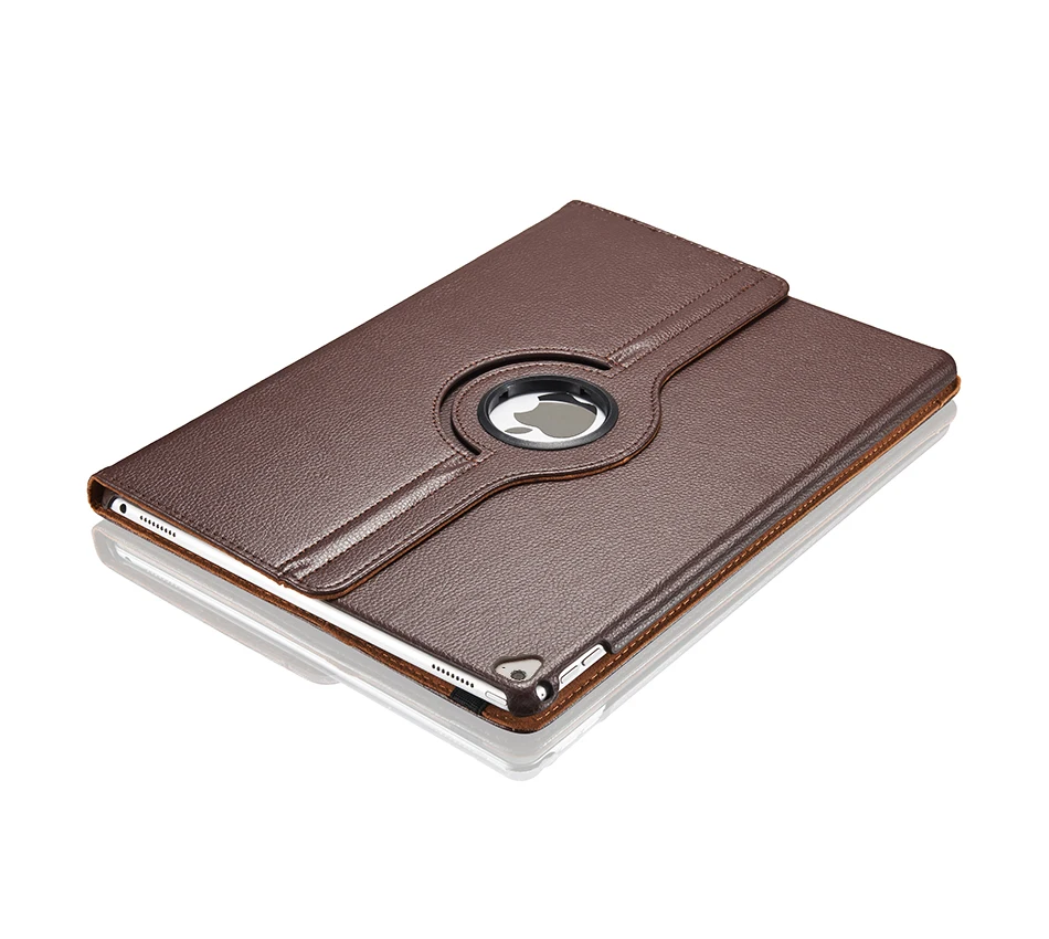 360 Вращающийся чехол из искусственной кожи личи чехол для Apple iPad Pro 12,9 дюймов / A1584 Смарт авто спящий Пробуждение подставка держатель