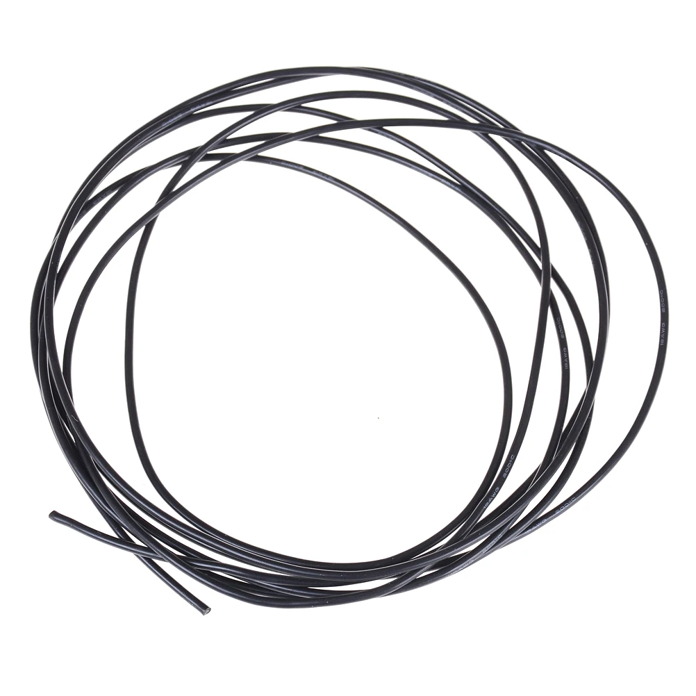 1 шт. 3 метра 18AWG мягкий силиконовый кабель гибкий тестовый провод