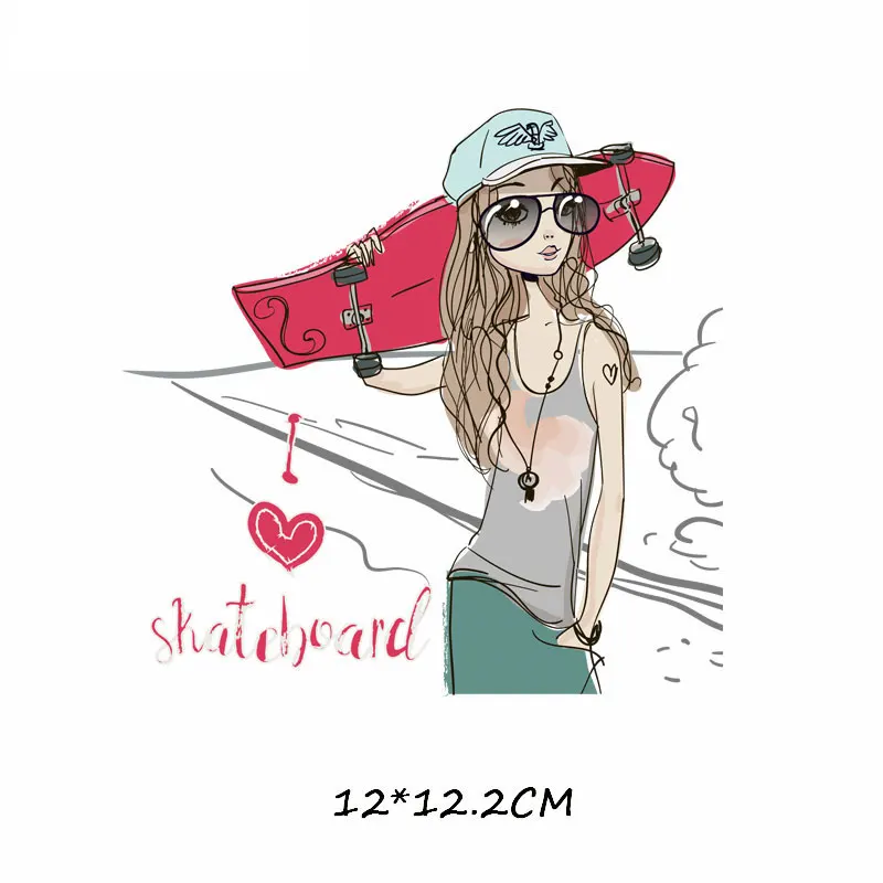 Патч для полосатая одежда девочек из коллекции глажение при Патчи Наклейки с