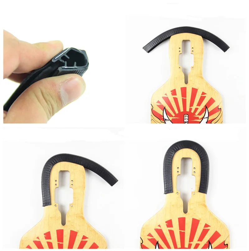 Электрический скейтборд бампер Краш полоса 4 колеса защитные бамперы аксессуары