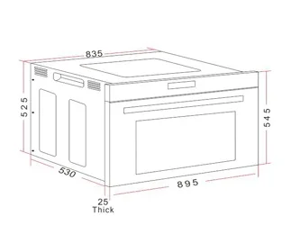 COOTAW хорошее качество встроенная электрическая печь (VTAK500-90L-CO) | Бытовая техника