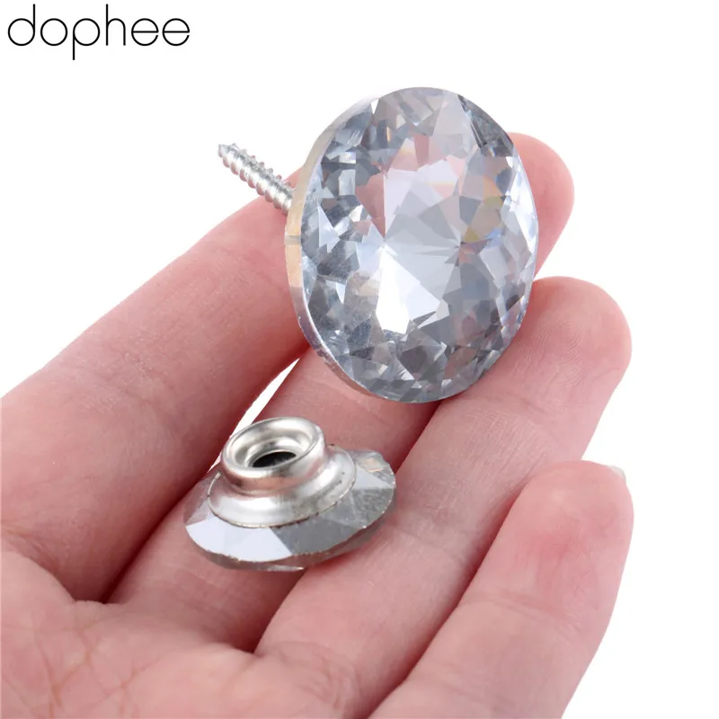 Dophee 10 шт. Алмазный Узор кристальная обивка гвоздик декор для дивана кровати