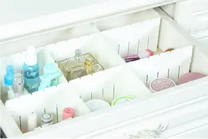 1 шт. 42,5 см Сделай Сам ящика делитель органайзер для хранения бытовых Регулируемый ящик листовая перегородка между комнатами Органайзер носки Нижнее белье ND 026