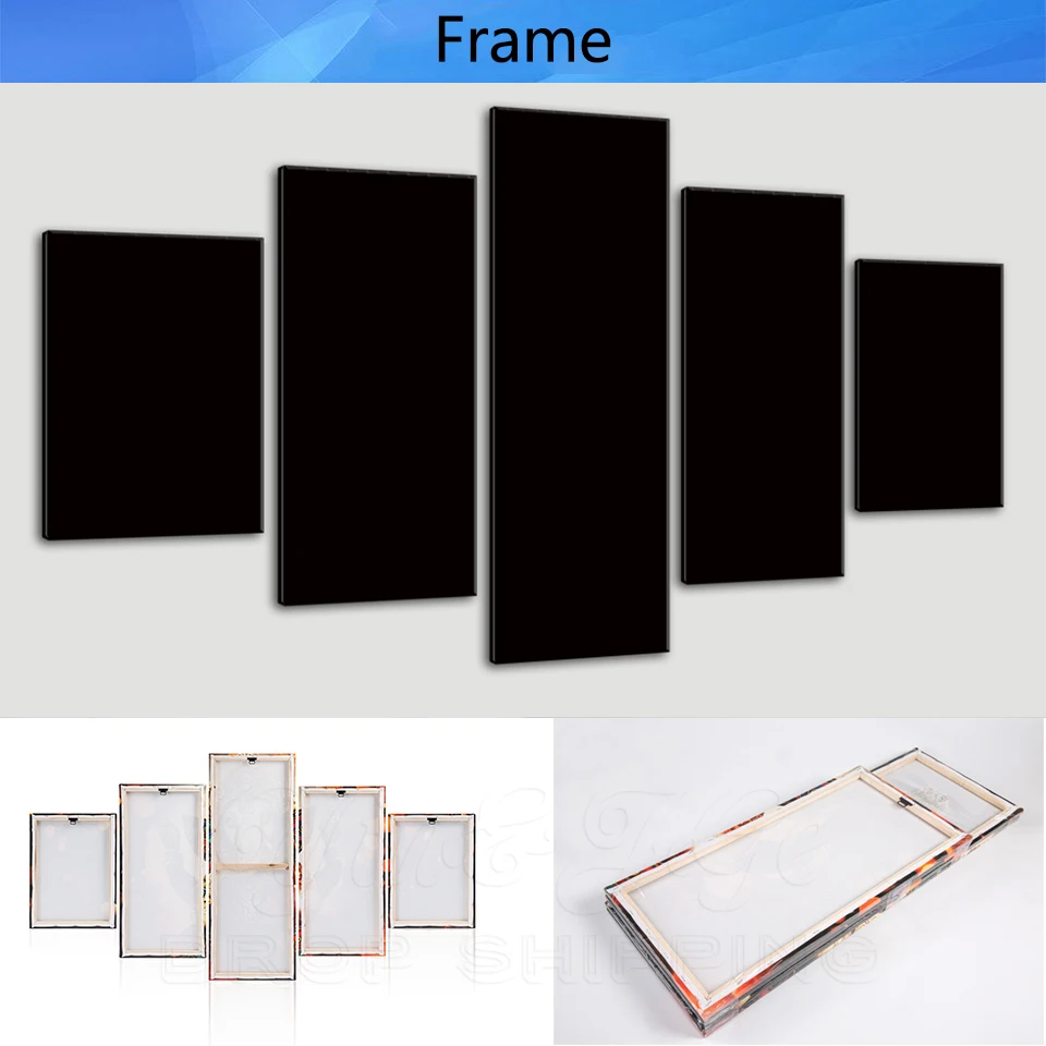 Ведьмак 3 дикий Рисунок &quotОхота&quot настенная Художественная печать 5 шт. игровой