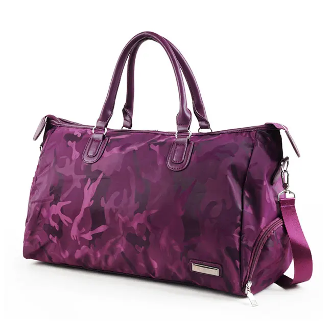 Purple Large Женская Мужская Ультралегкая спортивная сумка, спортивная сумка, Большая вместительная водонепроницаемая сумка, сумка на плечо для фитнеса, йоги, спортзала - Цвет: Purple Large