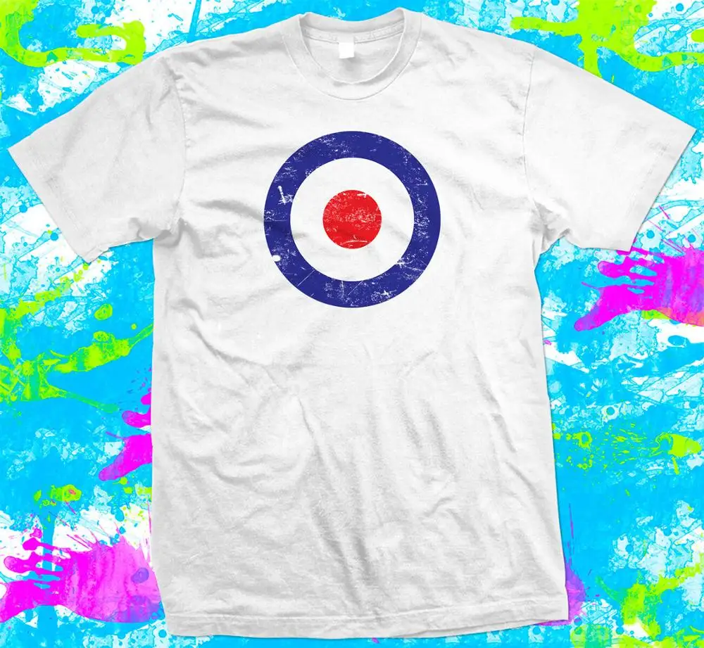 

Retro Mod Raf Target Air Force Mens T Shirt 2019 New Fashion Brand Clothing Print Round Neck Man 3D Print T Shirt