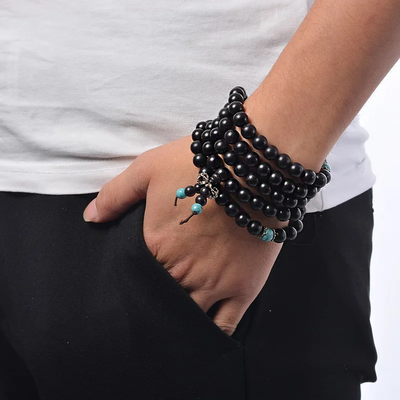 MJARTORIA винтажный браслет или ожерелье слон любовь крылья сандалового дерева