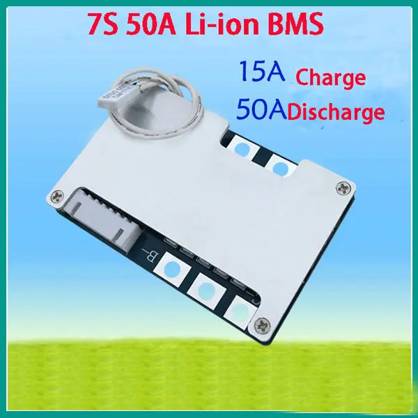 7S 50A 25 9 V li ion 18650 литиевая Зарядка Зарядное устройство защита bms pcm плата 24V|bms