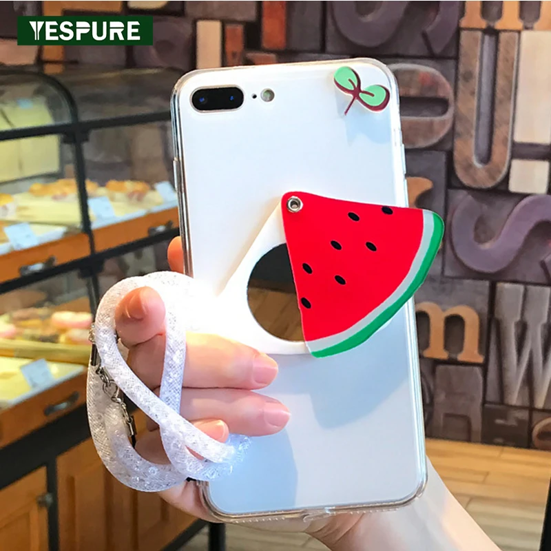 YESPURE белый красивый антигравитационный чехол для девочек мягкий зеркальный