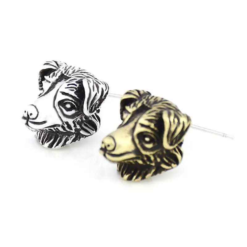 Женские серьги в стиле панк австралийского овчарки и границы|love earrings|dog stud earringsstud