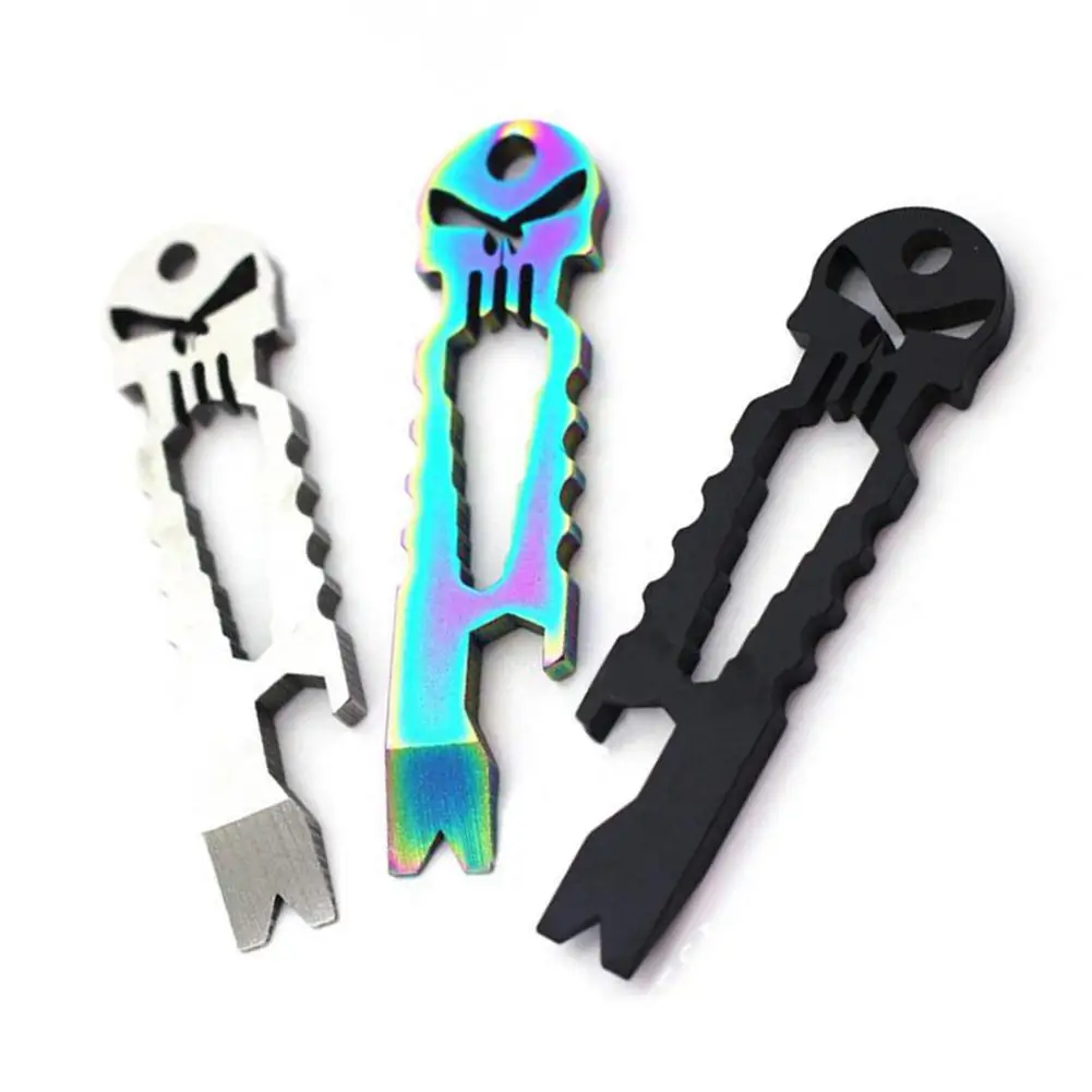 New High-quality Key Chain Stainless Steel Edc Multi-purpose Skeleton Crowbar Original Hot Sale | Автомобили и мотоциклы