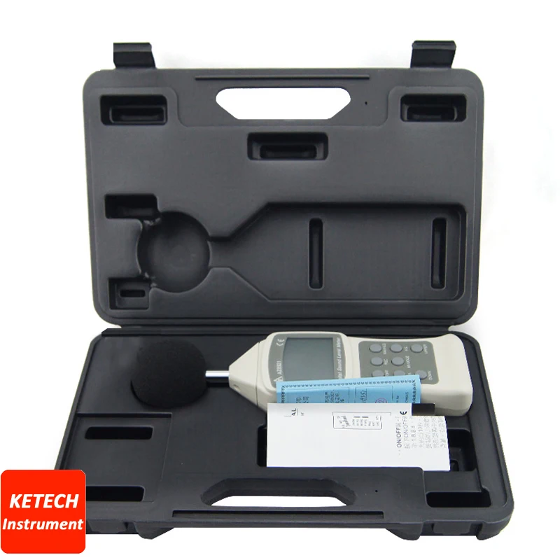 Цифровой измеритель уровня шума AZ8921 с ЖК дисплеем|decibel|decibel meterdecibel level meter |