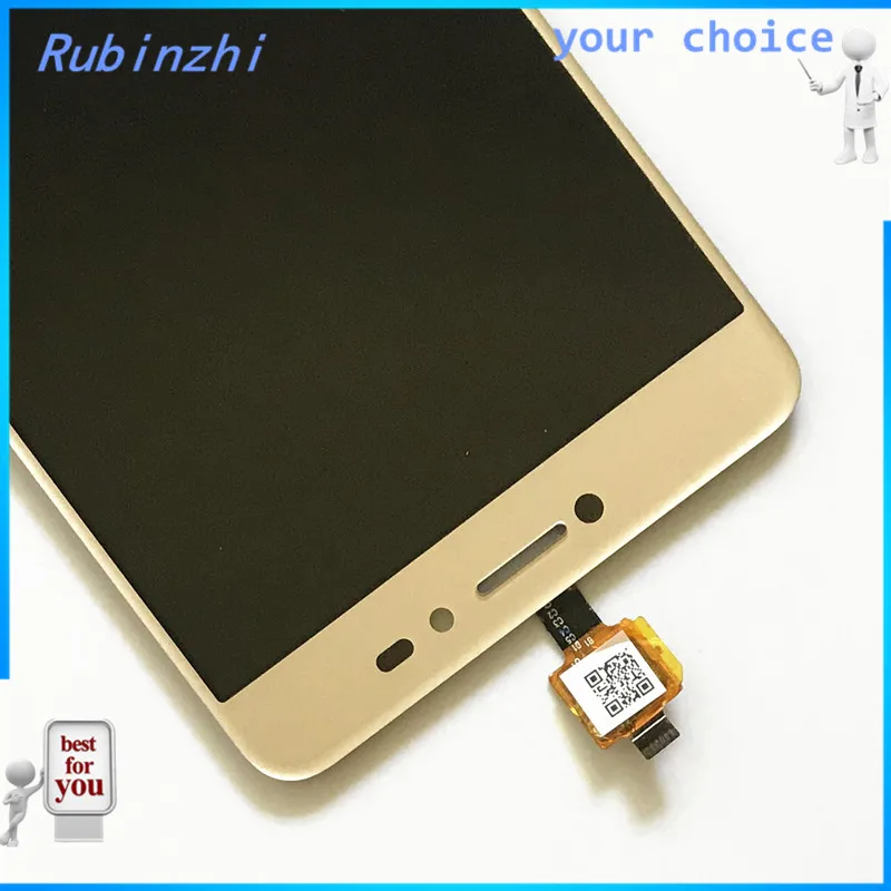 RUBINZHI с лентой мобильный телефон ЖК-дисплей для BQ 5204 Strike Selfie BQ-5204 BQ5204 сенсорный