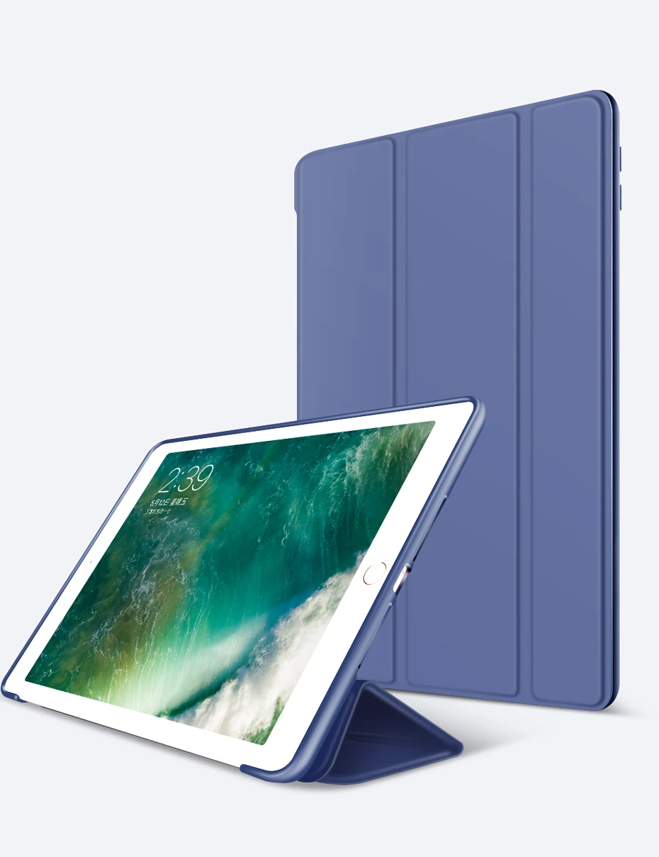 Чехол для iPad Mini 4 ультра тонкий легкий умный чехол с автоматическим сном/пробуждением силиконовый мягкий ТПУ задняя крышка для iPad Mini 3 2 1 7,9