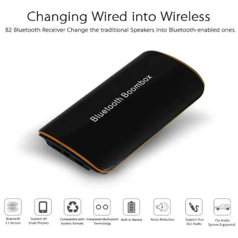 Беспроводной стерео приемник Dehyaton B2 Bluetooth 4 1 + EDR аудио Музыкальная шкатулка с