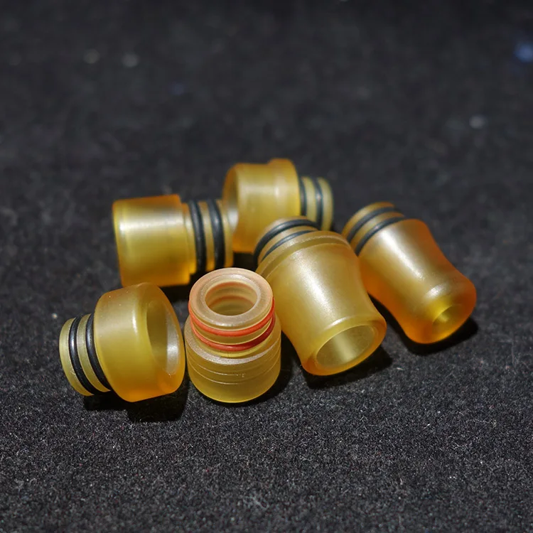 Капельный наконечник mtl 510 1 шт. для вейпа mini yellow PEI ultem насадки атомайзера thread RTA RDA