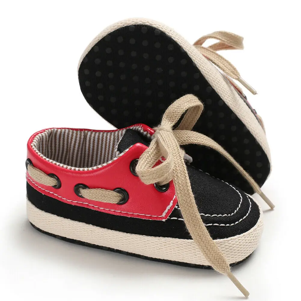 Холщовые туфли для новорожденных девочек и мальчиков в стиле пэчворк детей от 18
