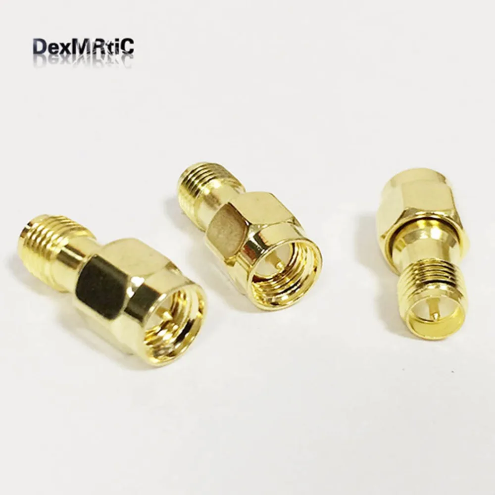 1 шт. Женский переходник SMA типа папа|jack plug switch|goldplatedsm |
