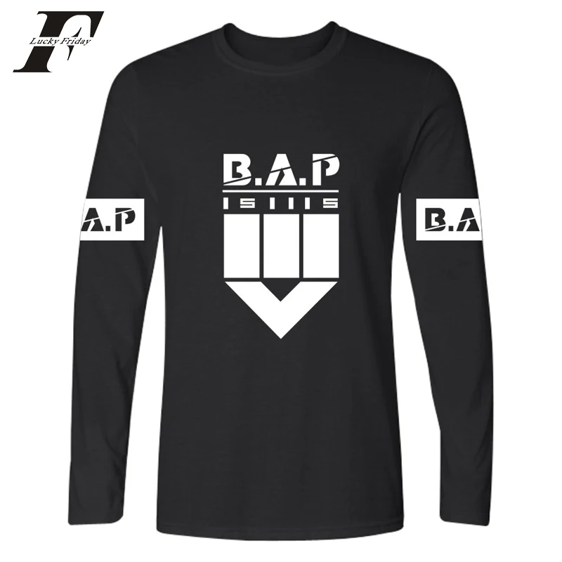 LUCKYFRIDAYF KPOP B.A.P модные дизайнерские футболки для женщин и мужчин повседневные